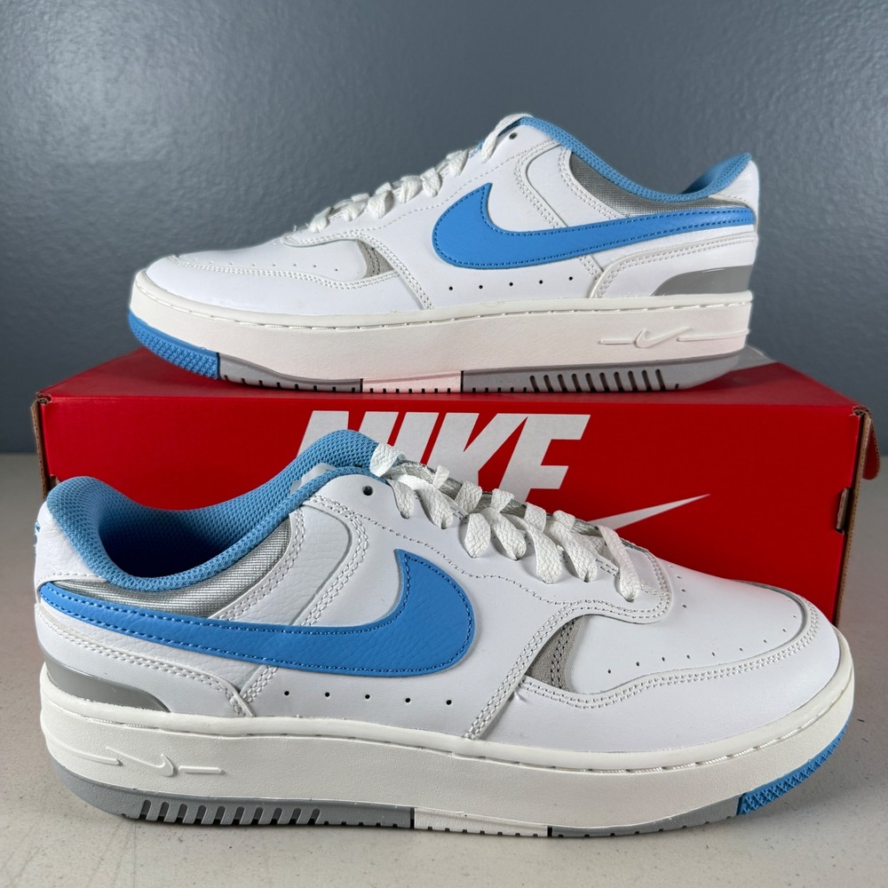 Nike Gamma Force Womens 11 Mens 9.5 White‎ University Blue DX9176-108 Sneakers
